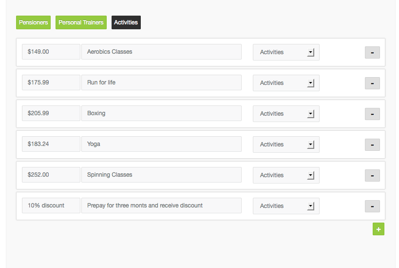 Custom Tariff box creator